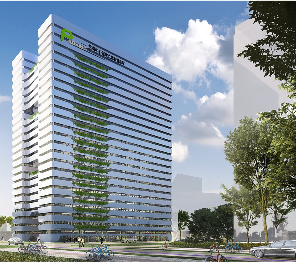 龍崗中心醫(yī)院機(jī)械立體停車(chē)庫(kù)